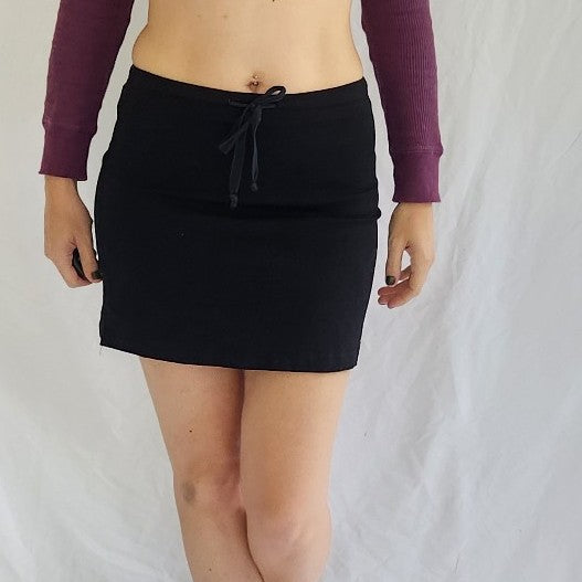 Y2K A Byer Black Miniskirt