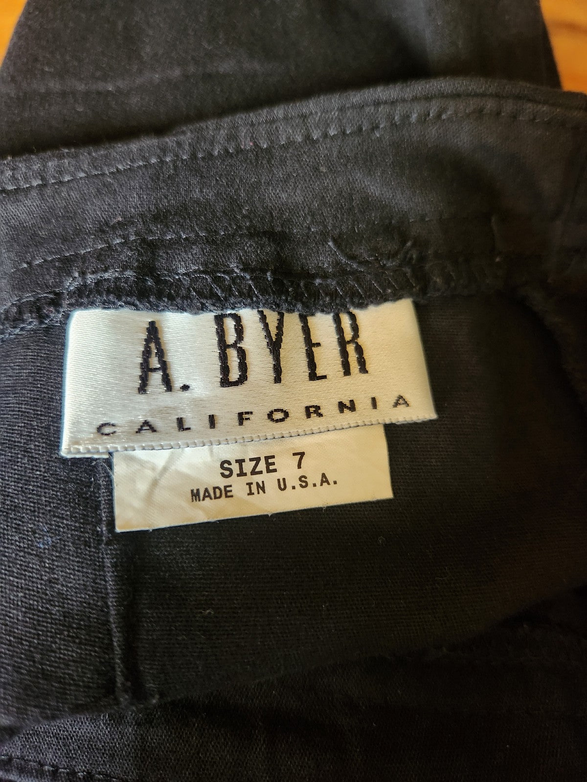 Y2K A Byer Black Miniskirt