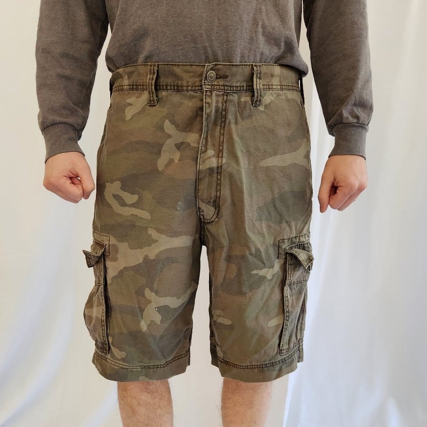 Y2K Levi's Camo Shorts