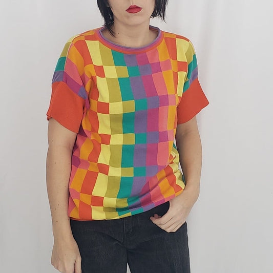 80s United Colors of Benneton Knit Top