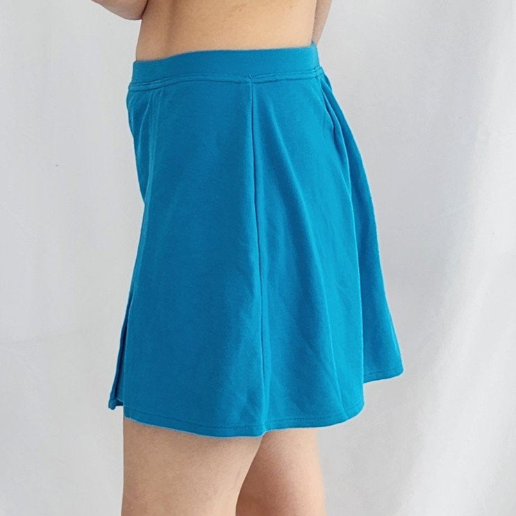 Y2K Bright Blue Sporty Skort