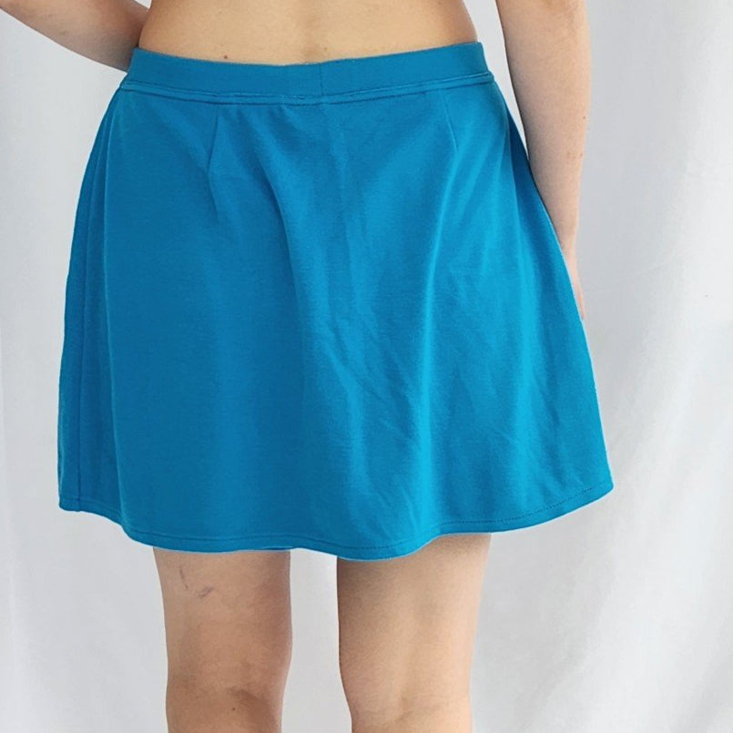 Y2K Bright Blue Sporty Skort