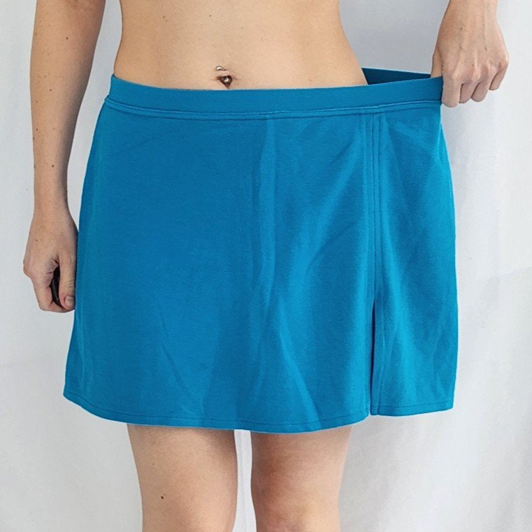 Y2K Bright Blue Sporty Skort