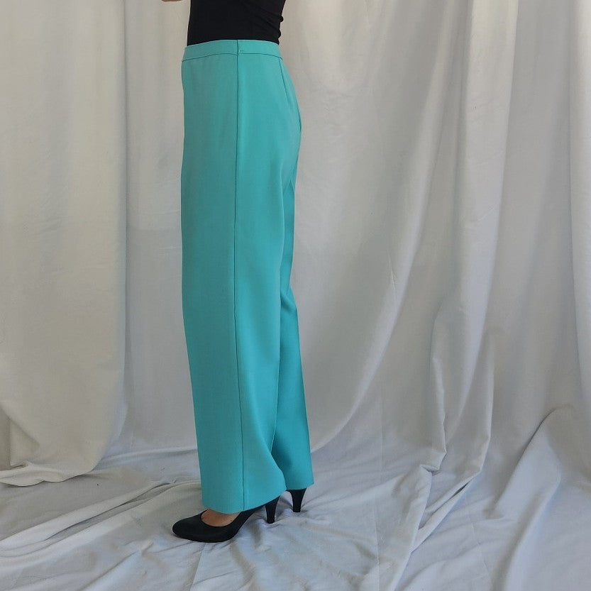 80s Aqua Blue Levi's Bend Over Trousers