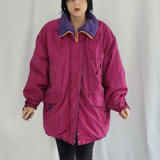 80s/90s Pink Winter Coat