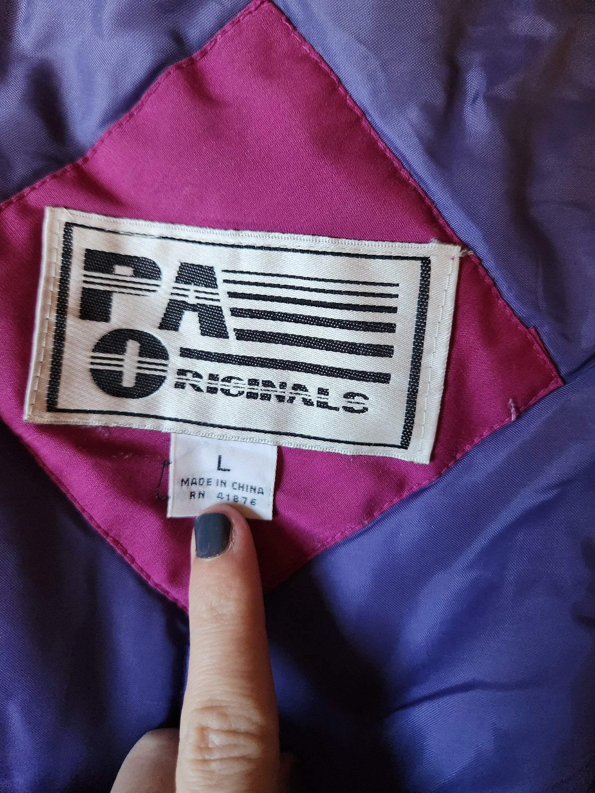 80s/90s Pink Winter Coat