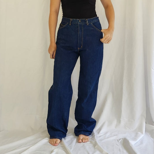80s Dark Wash Jeans