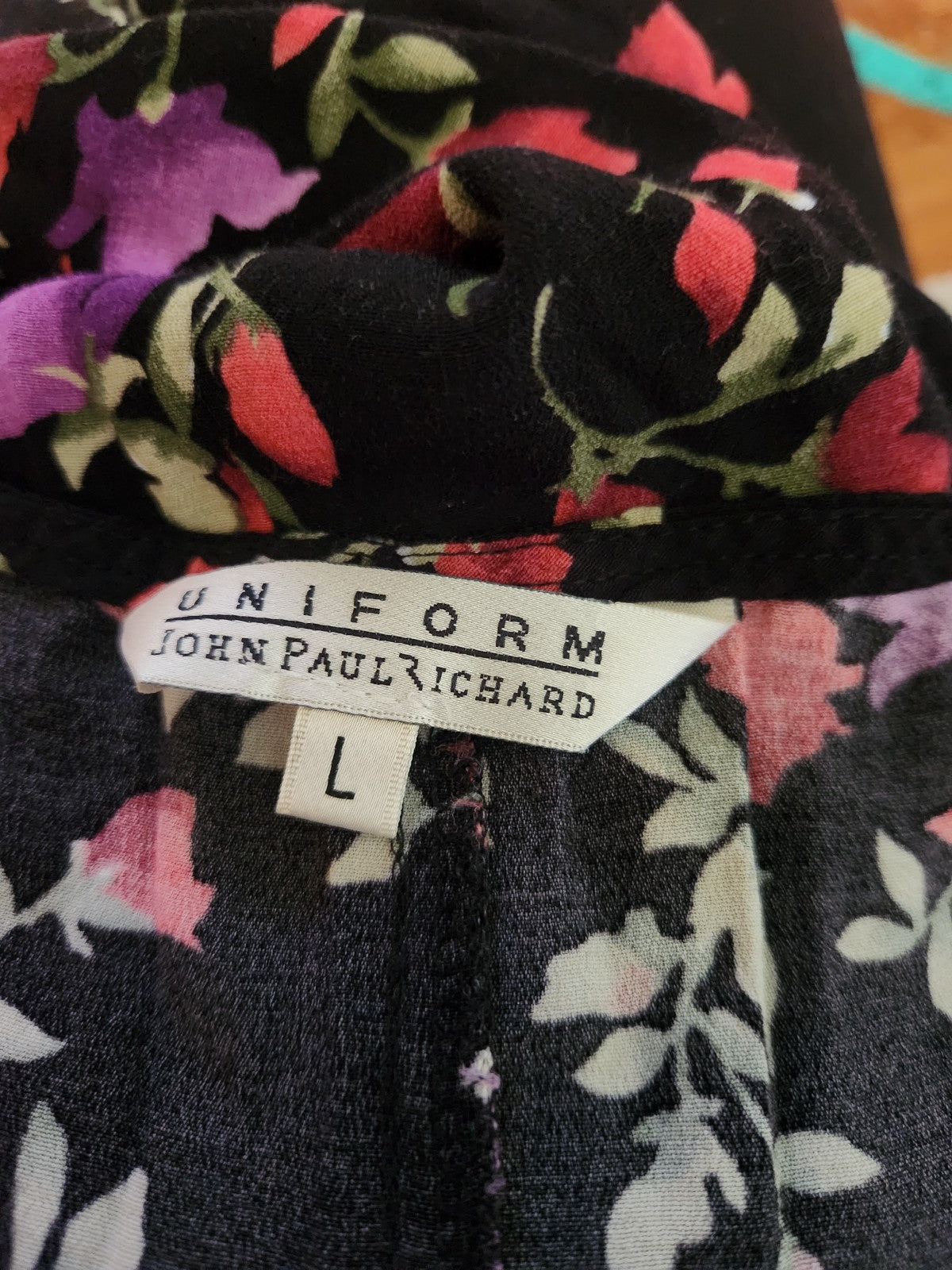 90s/00s Black, Red, and Purple Sleeveless Dress