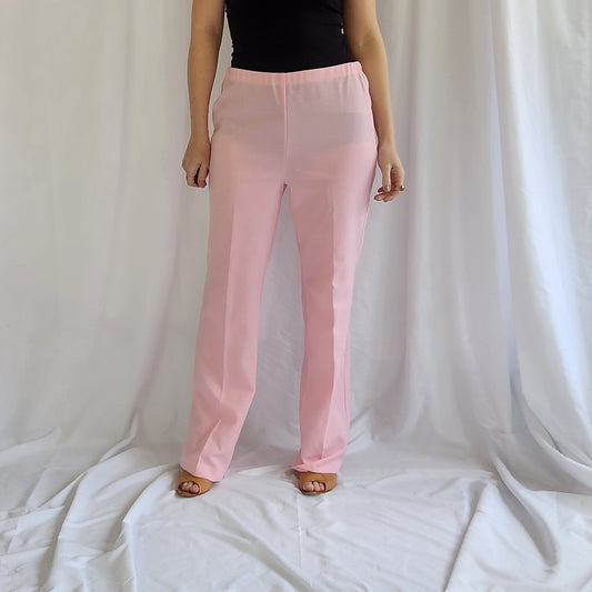 70s/80s Pink Polyester Pants