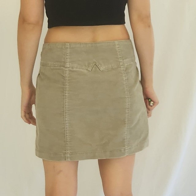 Y2K Gap Corduroy Mini Skirt