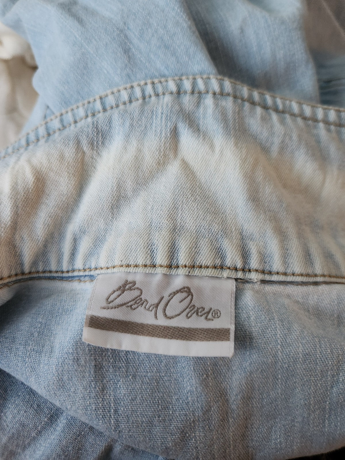 90s Denim Sleeveless Shirt