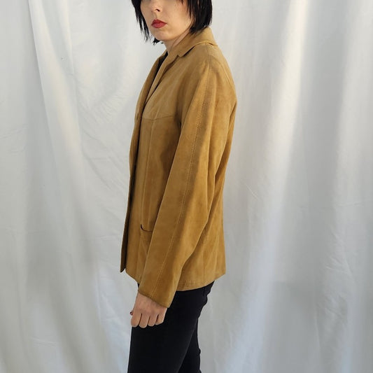 70s Tan Suede Jacket
