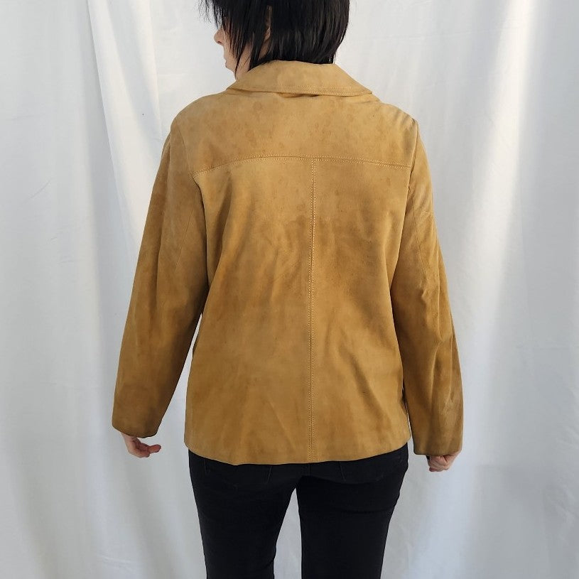 70s Tan Suede Jacket