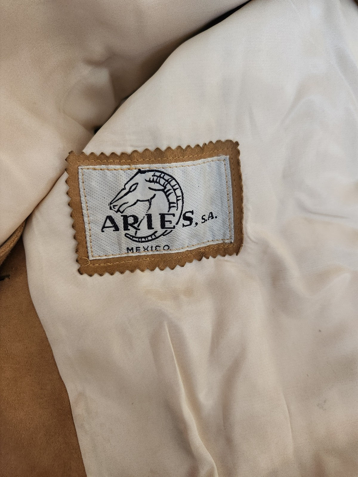 70s Tan Suede Jacket