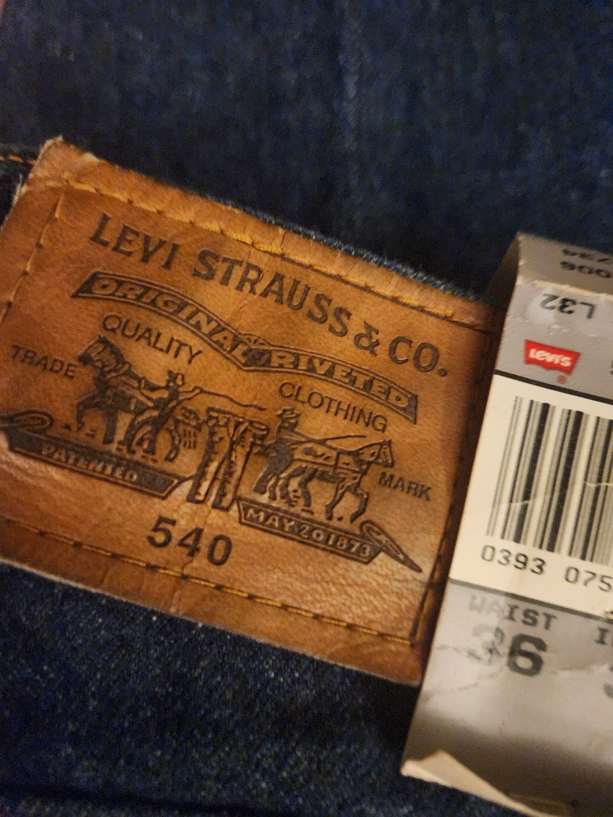 90s Levi's Deadstock 540 Relaxed Jeans