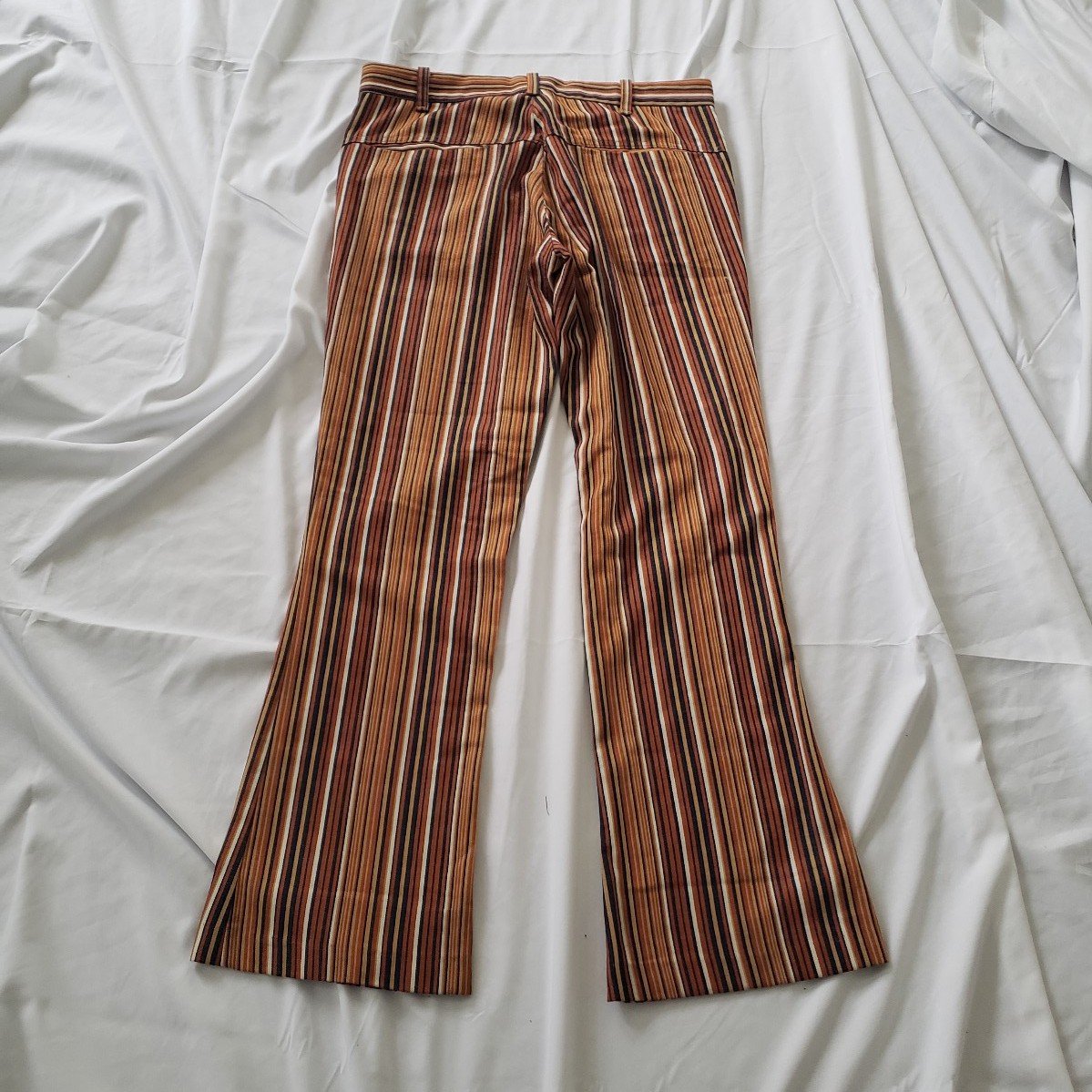 60s/70s Lee Orange Striped Pants