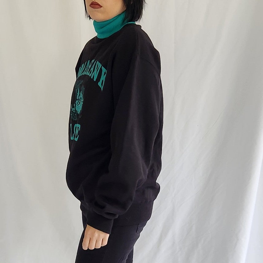 90s Tomahawk Wisconsin Snowmobile Turtleneck Sweatshirt