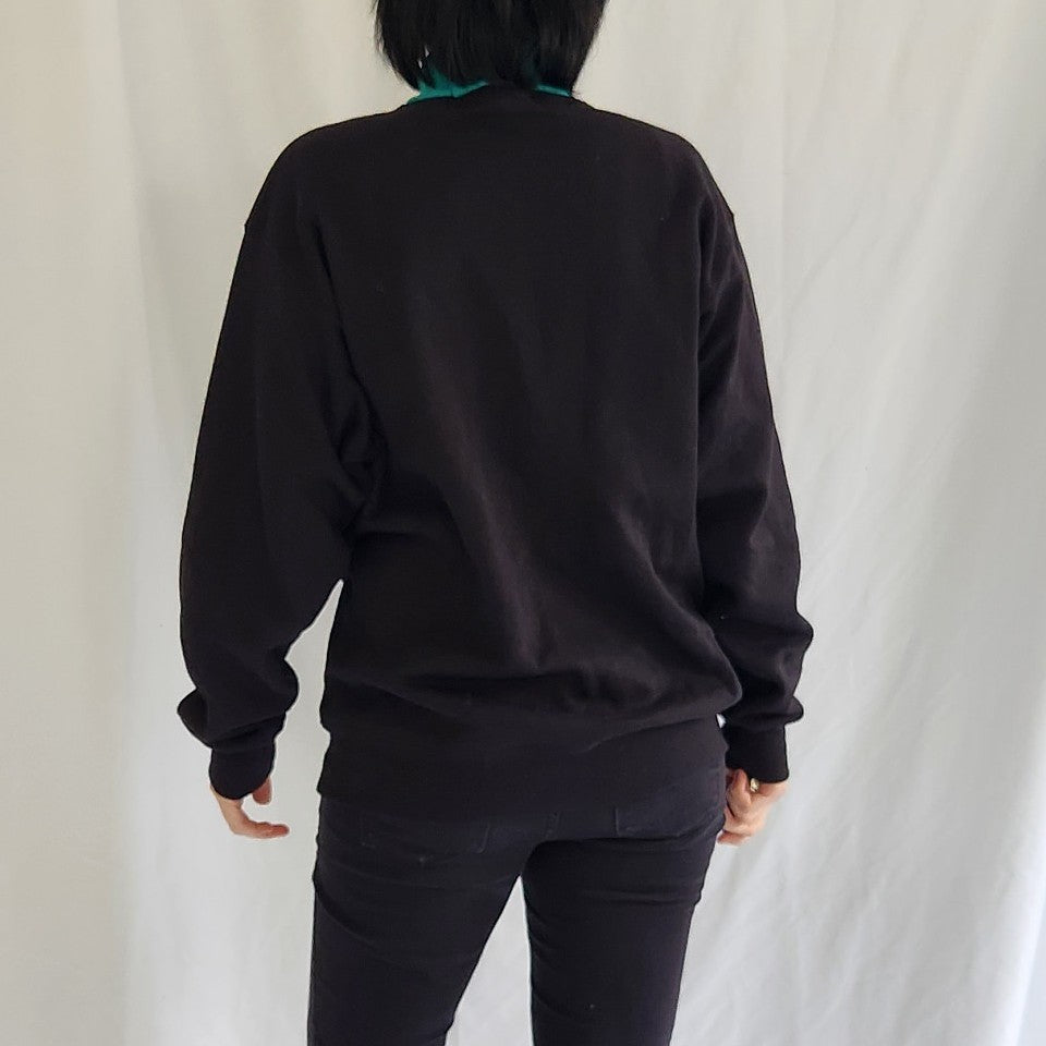 90s Tomahawk Wisconsin Snowmobile Turtleneck Sweatshirt