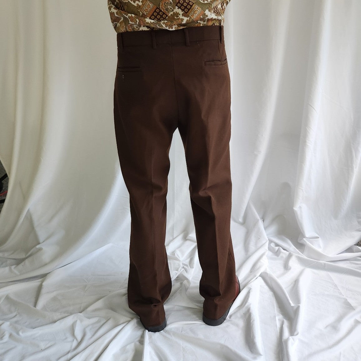 70s/80s Brown Levi's Action Slacks