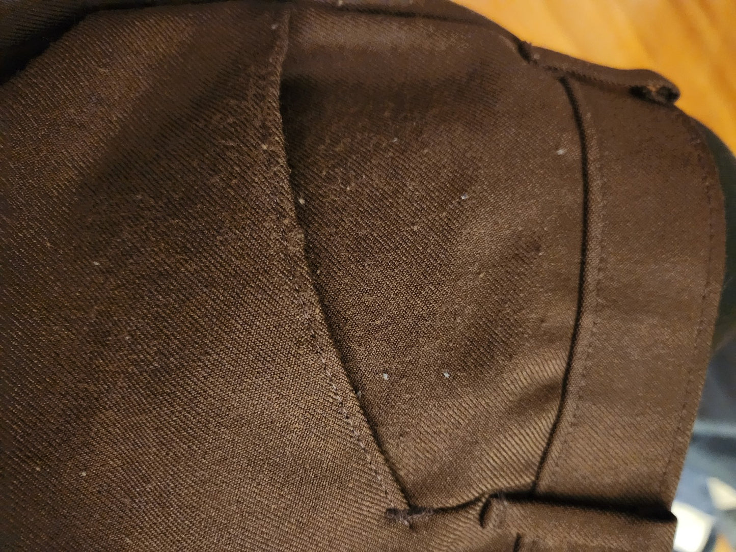 70s/80s Brown Levi's Action Slacks