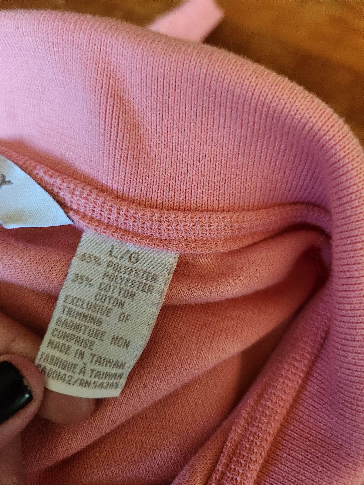 90s/00s Pink Grandmacore Polo